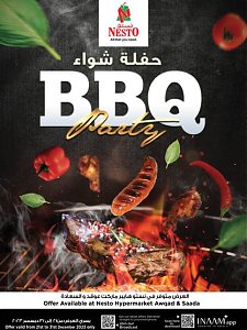Nesto Hypermarket Salalah sizzling BBQ Deals