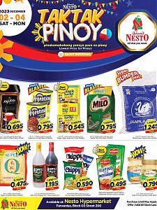 Nesto Hypermarket TAKTAK PINOY offers