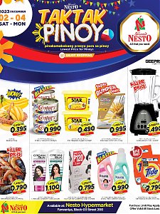 Nesto Hypermarket TAKTAK PINOY offers