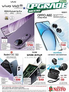 Nesto Hypermarket Tech Upgrade Offers - Al Khobar, Jubail, Mina, Dabab & Ahsa