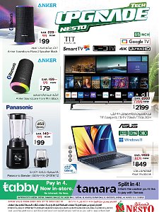Nesto Hypermarket Tech Upgrade Offers - Riyadh, Al Kharj & Buraydah