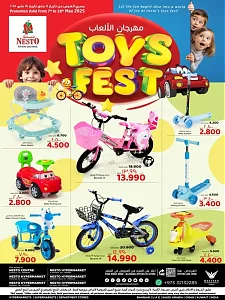 Nesto Hypermarket Toys Fest Offers