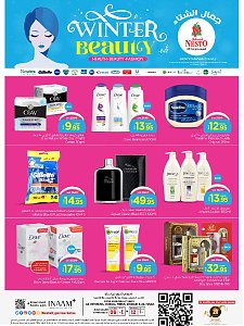 Nesto Hypermarket Winter Beauty Offers - Al Khobar, Jubail, Dabab, Mina & Al Ahsa