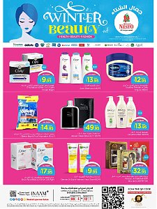 Nesto Hypermarket Winter Beauty Offers - Shaqraa & Majmaah