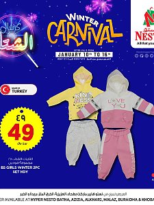 Nesto Hypermarket  Winter Carnival Offers - Riyadh & Qassim