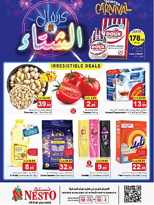Nesto Hypermarket Winter Carnival Offers - Sanaya