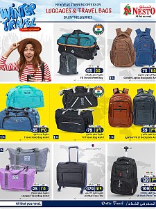 Nesto Hypermarket Winter Travel Offers - Al Khobar, Jubail, Mina, Dabab & Al Hassa