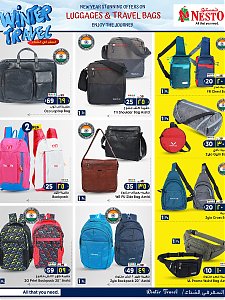 Nesto Hypermarket Winter Travel Offers - Al Khobar, Jubail, Mina, Dabab & Al Hassa