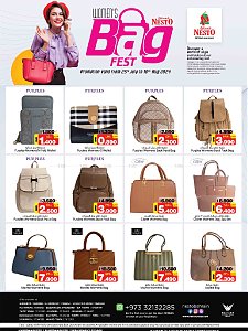 Nesto Hypermarket  Womens Bag Fest Offers