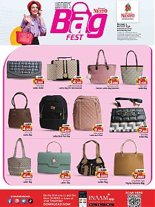 Nesto Hypermarket  Womens Bag Fest Offers