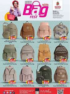 Nesto Hypermarket  Womens Bag Fest Offers