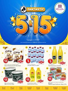 Rawabi hypermarket Fantastic QR 5 & 15 Deals