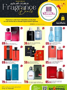 Rawabi hypermarket Fragrance Deals