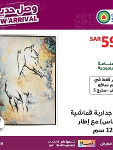 لوحات حائط ساكو وصلت حديثاً - الرياض من 1 إلى 7 يناير
