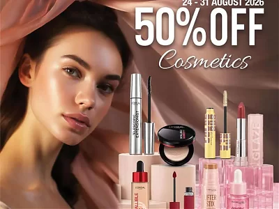 Lulu Hypermarket Huge Cosmetic Discounts on your favorite makeup and skincare