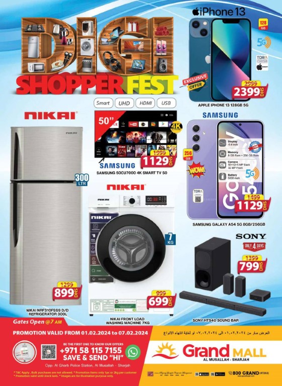 Grand Hypermarket Electronics Bazaar - Grand Mall Sharjah